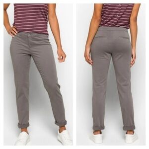 Lila Ryan Zuri Tapered Trouser Pants Steel Gray Size 14